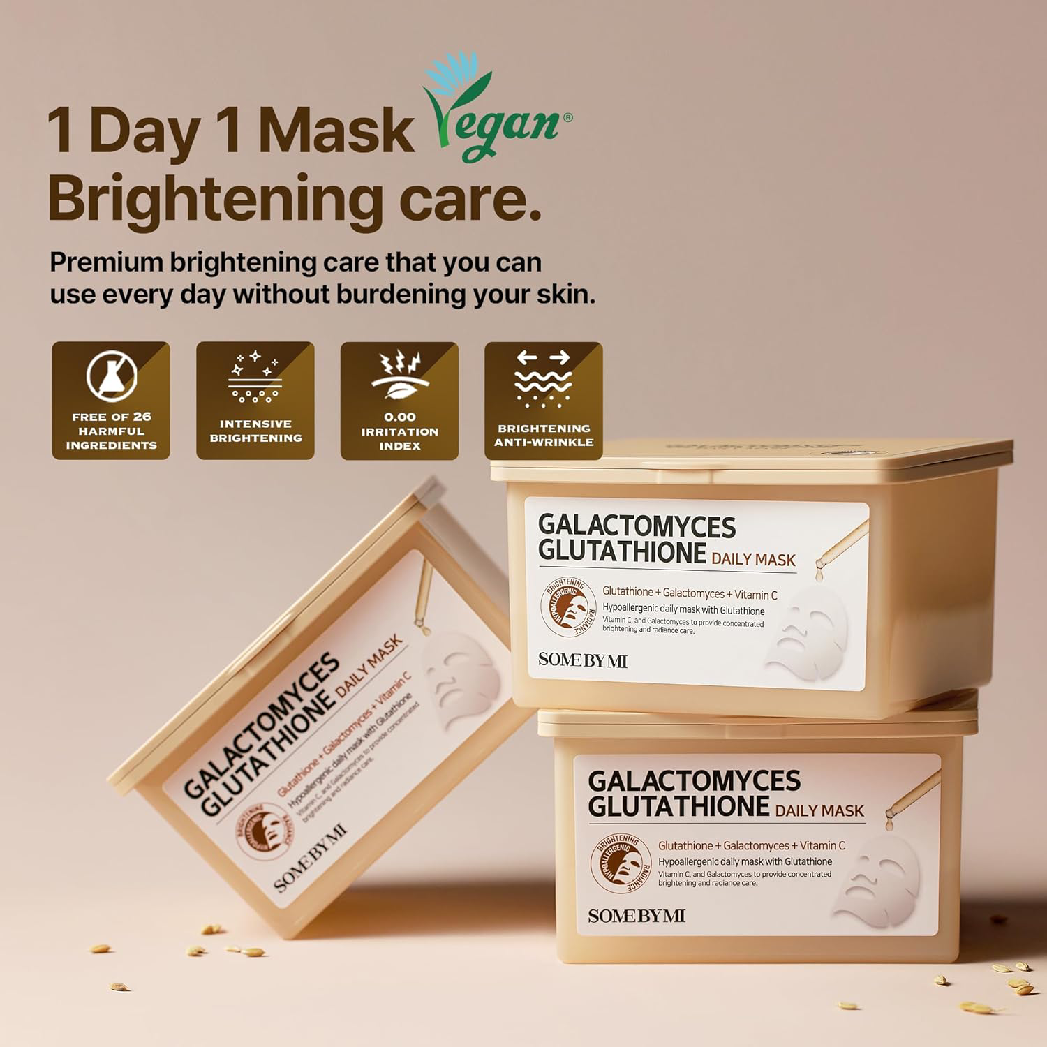 SOME BY MI - Galactomyces Glutathione Daily Mask (30 Sheets)