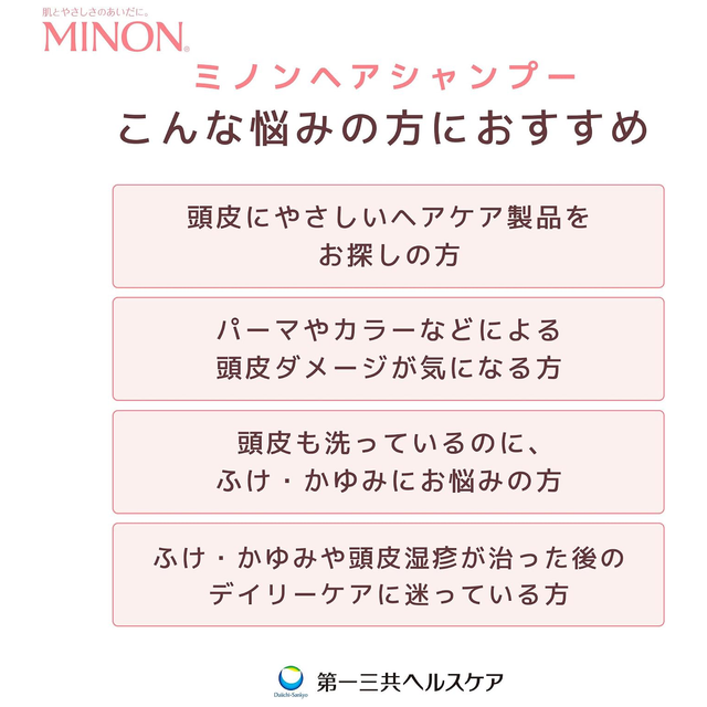 Minon - Medicated Hair Shampoo 450ml.