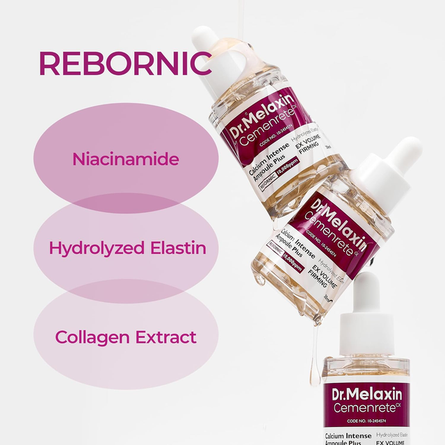 Dr.Melaxin - Cemenrete CX Calcium Intense Ampoule Plus Hydrolyzed Elastin EX Volume Firming 30ml.