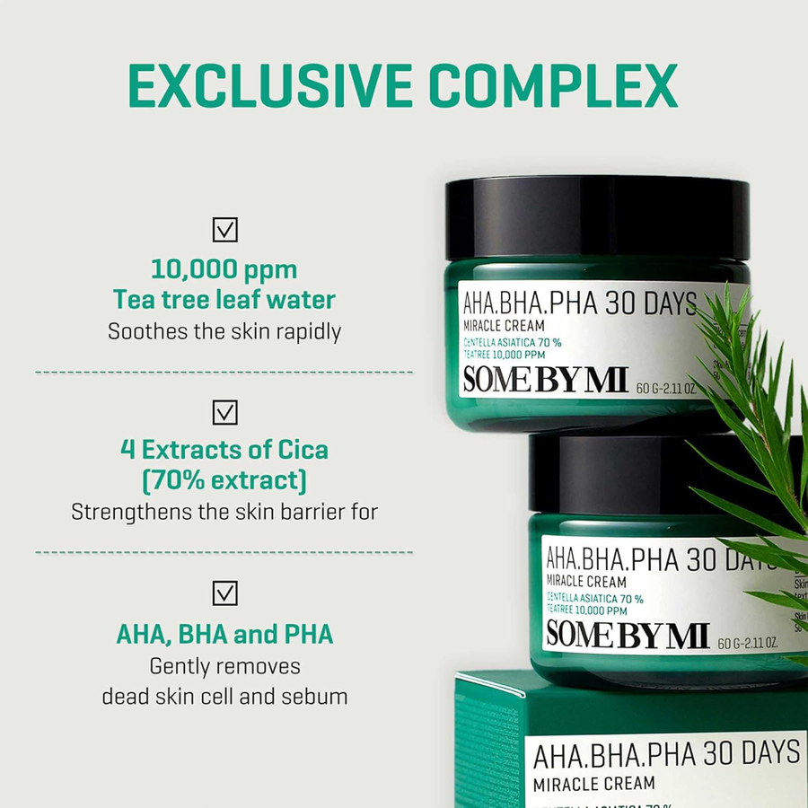 SOME BY MI - AHA-BHA-PHA 30 Days Miracle Cream 60g.