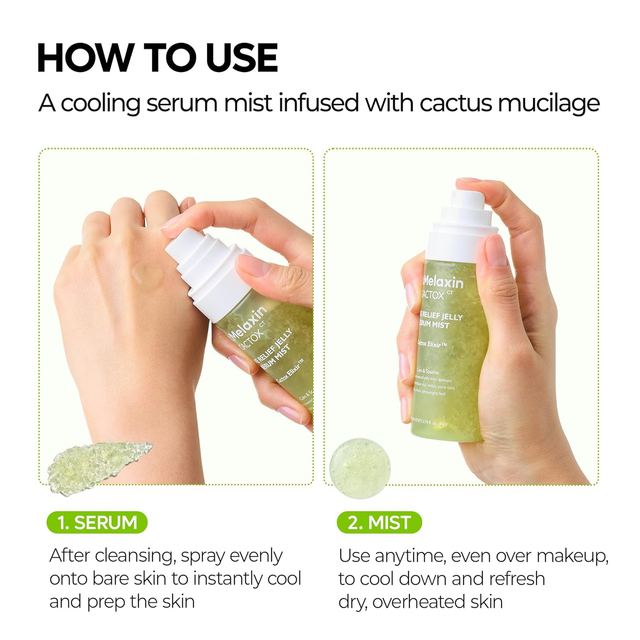 Dr.Melaxin - Cactox Pore Relief Jelly Serum Mist 80ml.