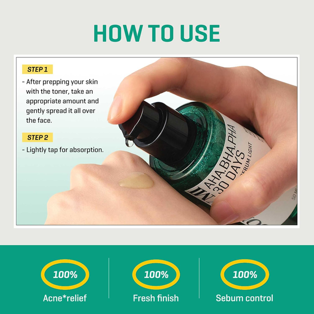 SOME BY MI - Bundle of 1x AHA-BHA-PHA 30 Days Miracle Toner 150ml. + 1x Serum 50ml.