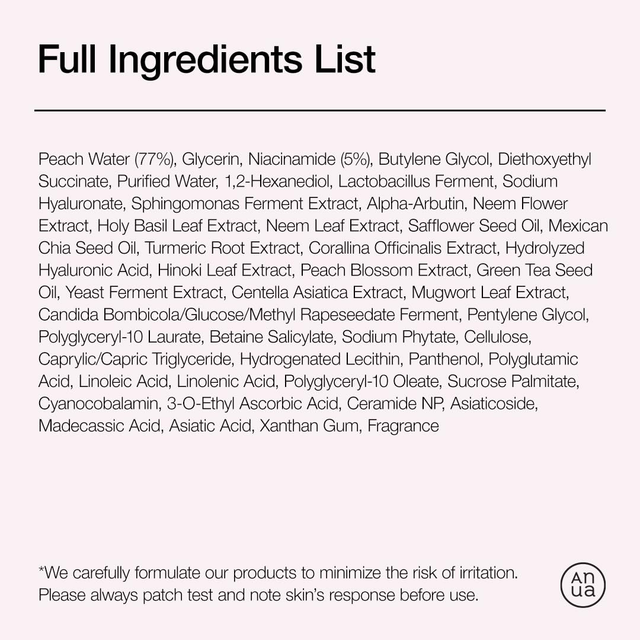 Anua - Peach 70 Niacin Serum 30ml.