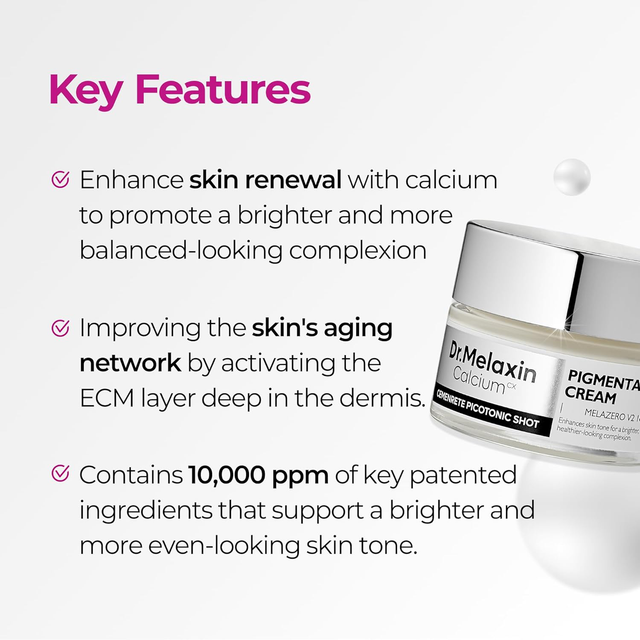Dr.Melaxin - Cemenrete Picotonic Shot Pigmentation Corrector Calcium Cream 25g.