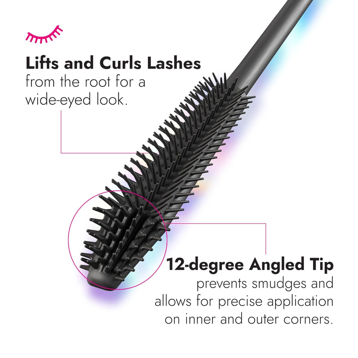 Kiss Me - Heroine Make Lash Hype Mascara #01 Black 8g.