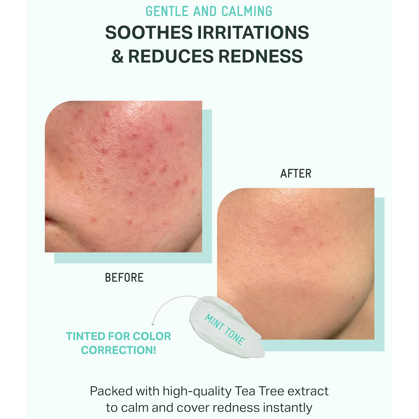 Bringgreen - Tea Tree Cica Fresh Sun Cream SPF+ PA++++ 50ml.