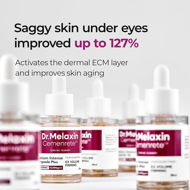 Dr.Melaxin - Cemenrete CX Calcium Intense Ampoule Plus Hydrolyzed Elastin EX Volume Firming 30ml.