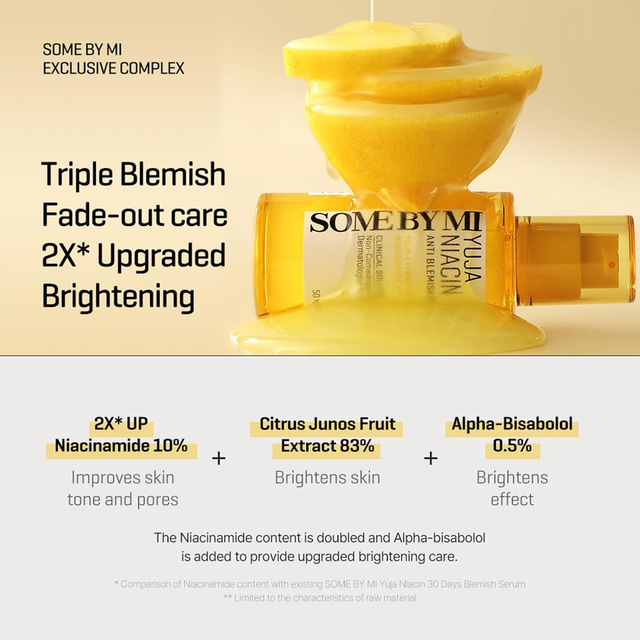 SOME BY MI - Yuja Niacin Anti-Blemish Serum 50ml.