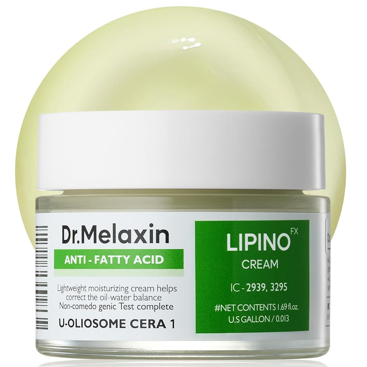 Dr.Melaxin - Lipino FX ti-Fatty Acid Noncomedo Cream 50ml.