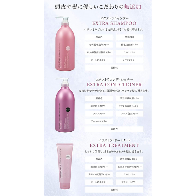 Kumano Yushi - Salon Link Repair & Protect Extra Shampoo 1000ml.