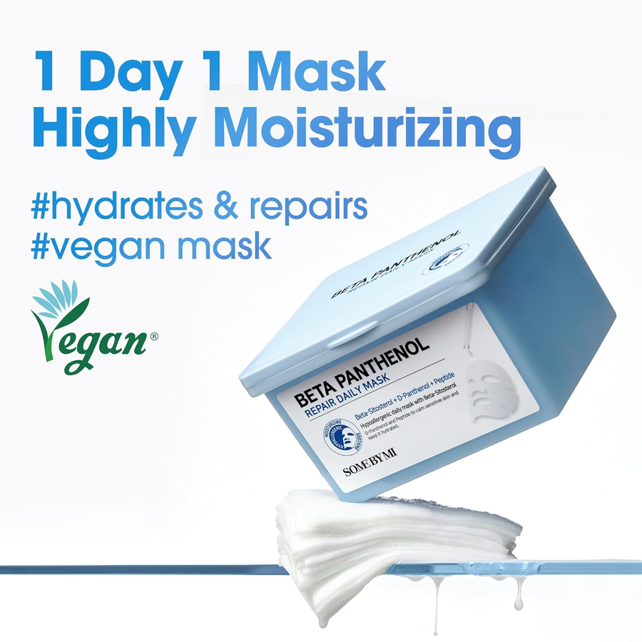 SOME BY MI - Beta Panthenol Repair Daily Mask (30 Sheets)