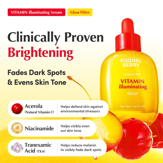 EQQUALBERRY - Vitamin Illuminating Serum 30ml.
