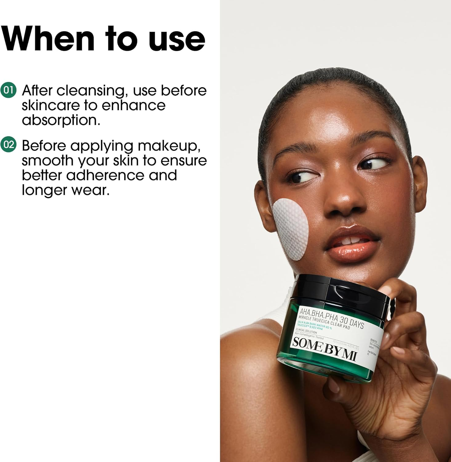 SOME BY MI - AHA-BHA-PHA 30 Days Miracle Truecica Clear Pad (70 Pads)