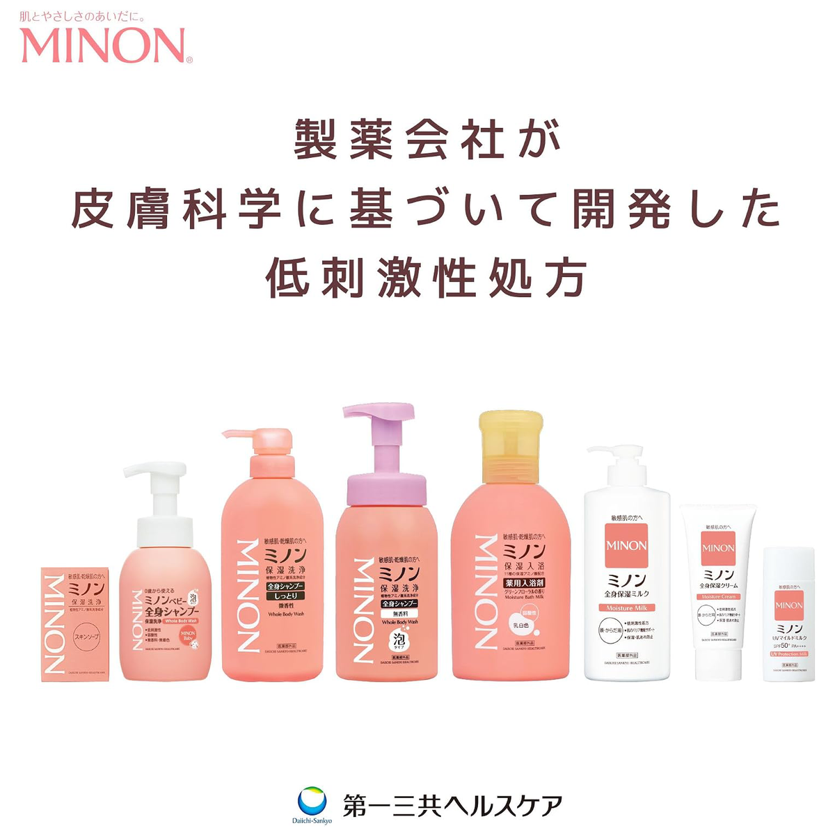 Minon - Medicated Hair Shampoo 450ml.