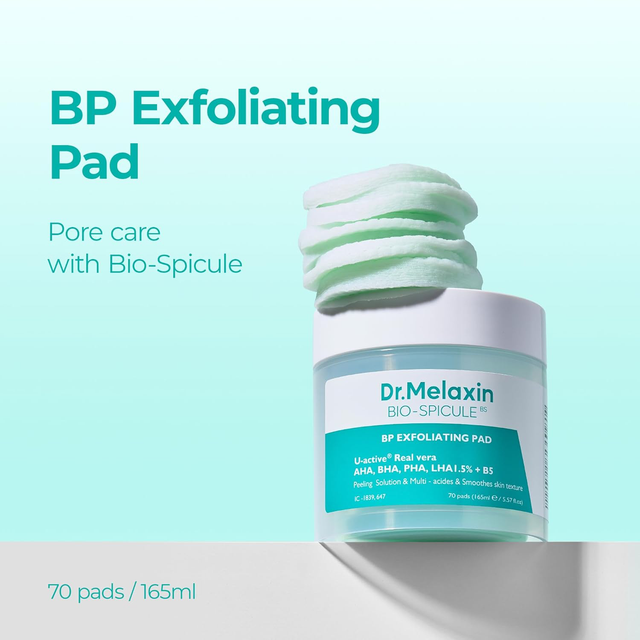 Dr.Melaxin - Bio-Spicule B5 BP Exfoliating Pad (70 Pads)