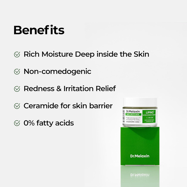 Dr.Melaxin - Lipino FX ti-Fatty Acid Noncomedo Cream 50ml.