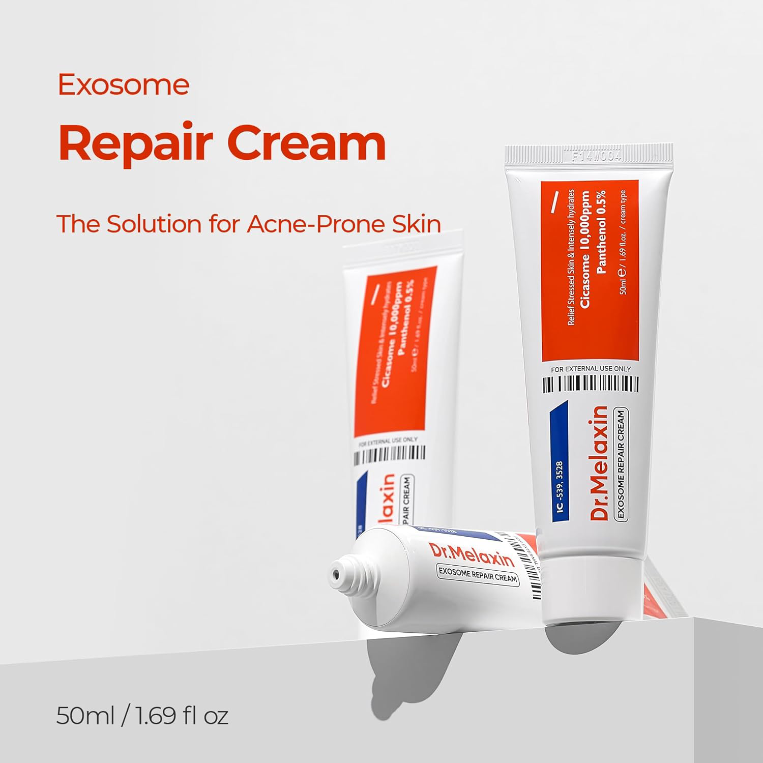 Dr.Melaxin - Exosome Blemish Repair Cream with Cicasome and Panthenol 50ml.