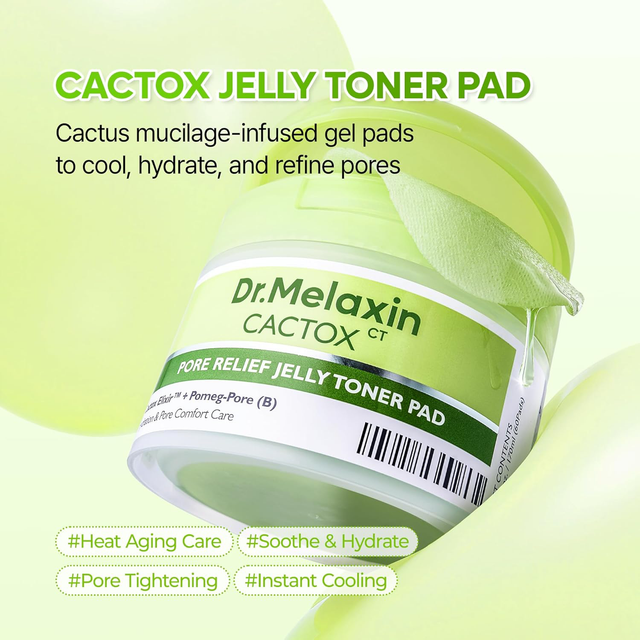 Dr.Melaxin - Cactox Pore Relief Jelly Toner Pad