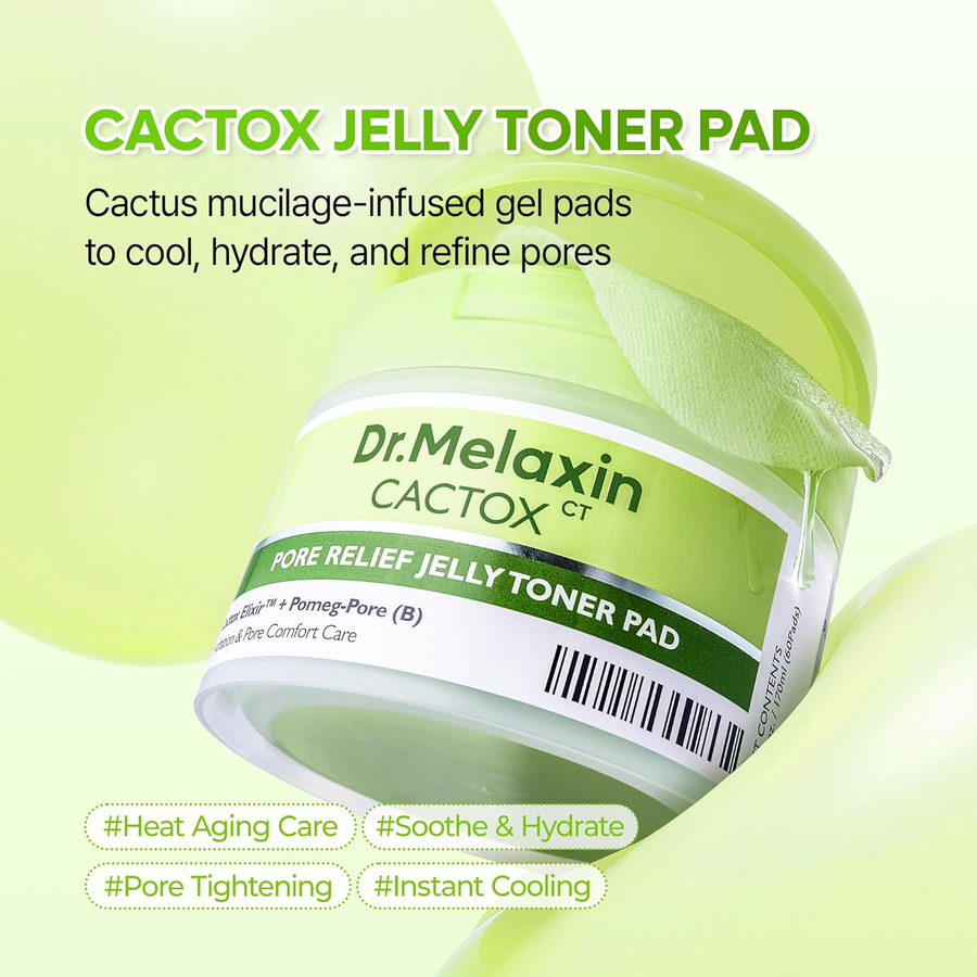 Dr.Melaxin - Cactox Pore Relief Jelly Toner Pad