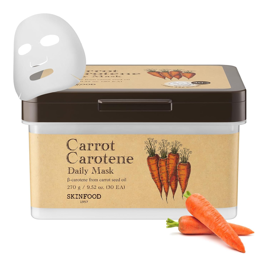 Skinfood - Carrot Carotene Daily Mask 270g. (30 Sheets)