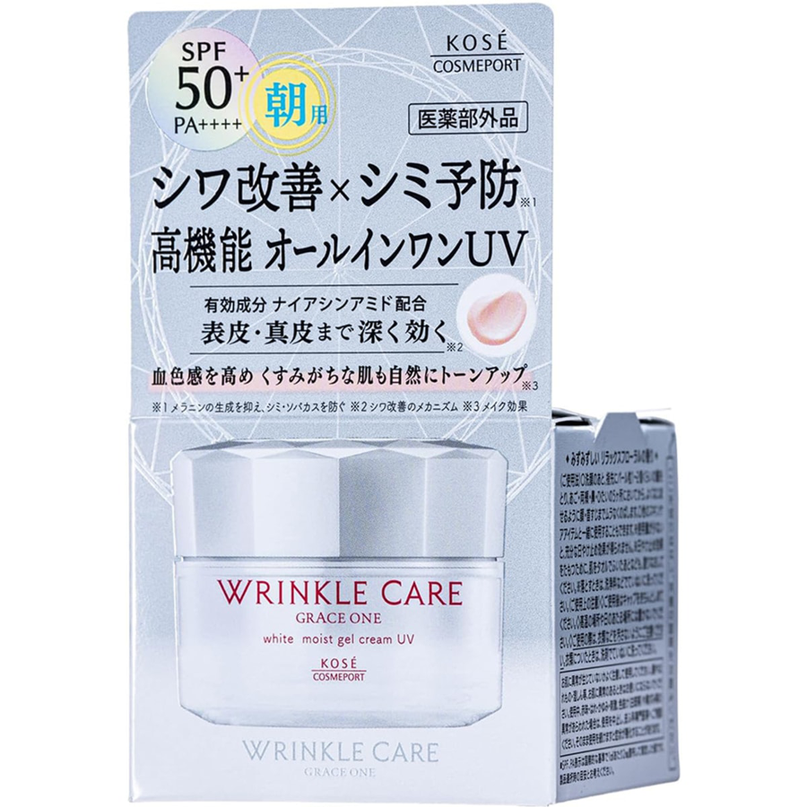 KOSE - Grace One - Wrinkle Care White Moist Gel Cream UV 60g.