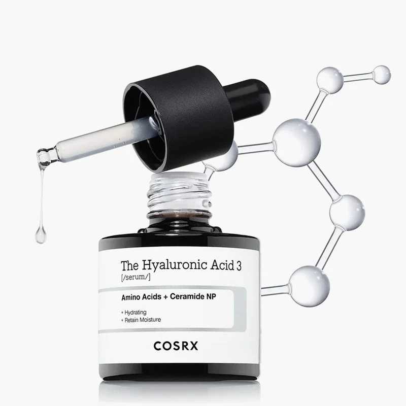 COSRX - The Hyaluronic Acid 3 Serum, Amino Acids + Ceramide NP 20ml.