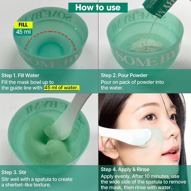 SOME BY MI - PDRN Spirulina Soothing Sherbet Mask 1g. (10pcs.)