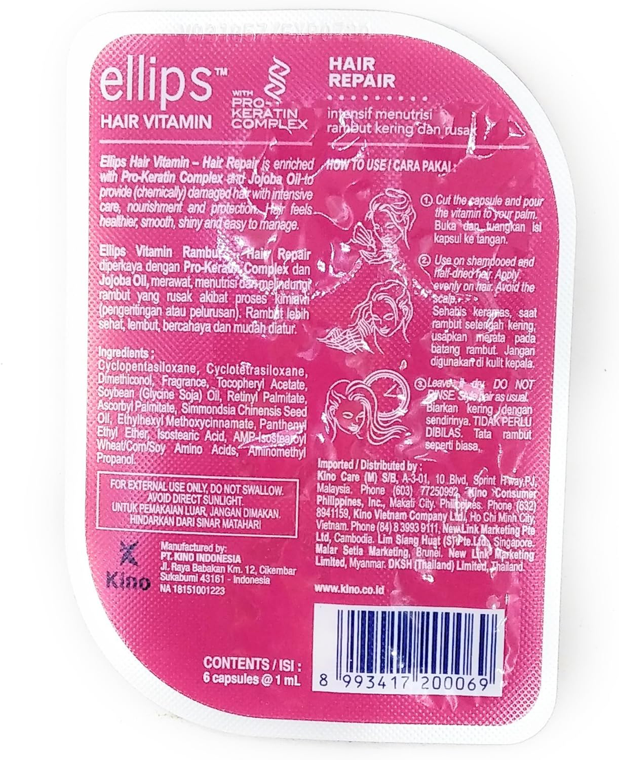 Ellips - Hair Vitamin with Pro-Keratin Complex Hair Repair (6 capsules)