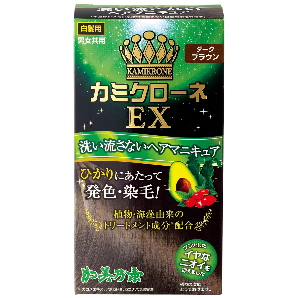 Kaminomoto - Kami Krone EX Dark Brown 80ml.
