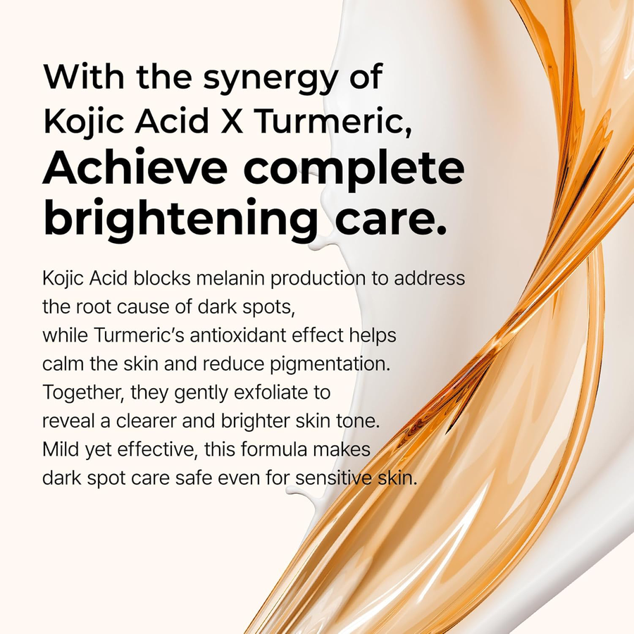 Dr.Melaxin - Peel Shot Exfoliating Kojic Acid Turmeric Serum with Glycolic Acid 80ml.