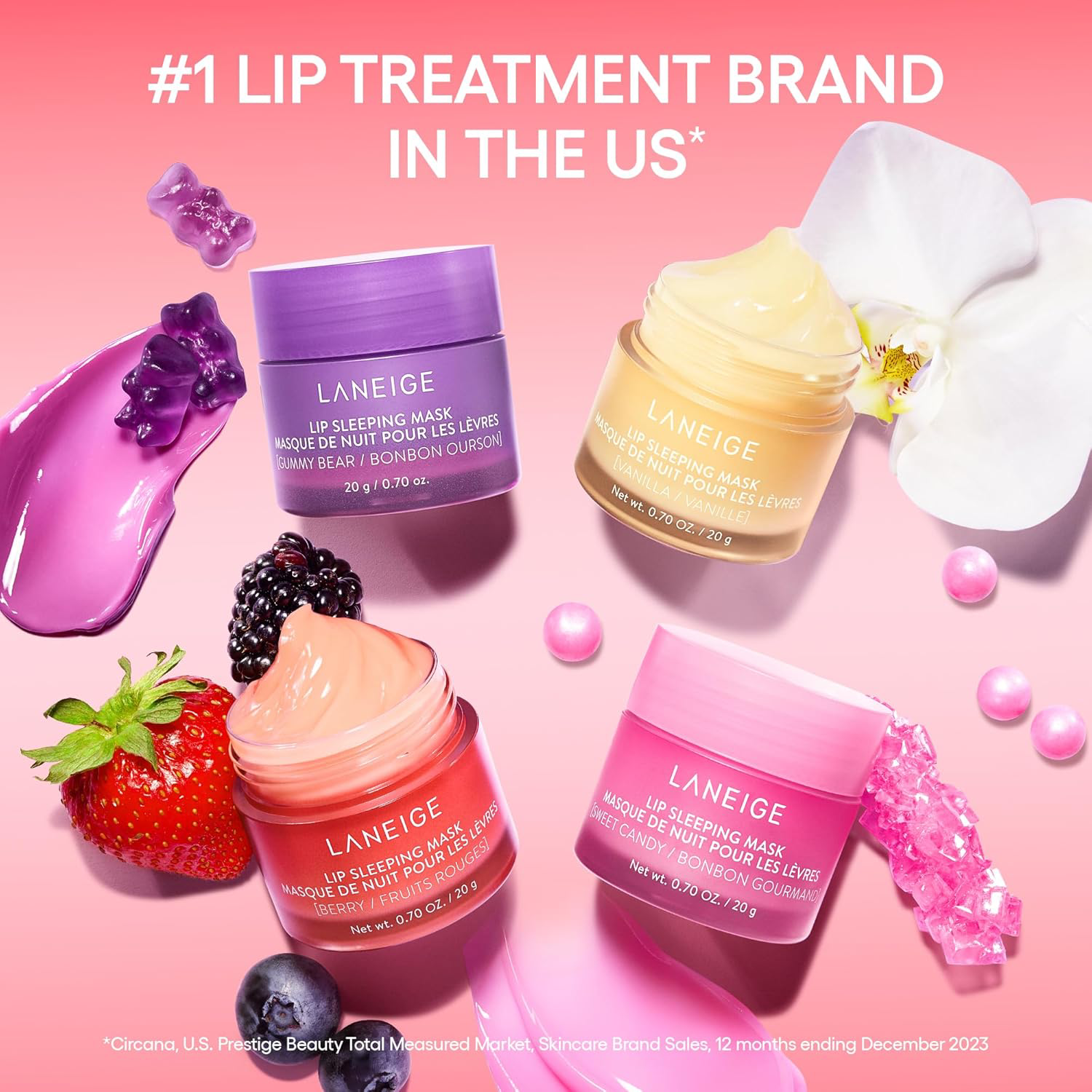 Laneige - Lip Sleeping Mask #Cotton Candy 20g.