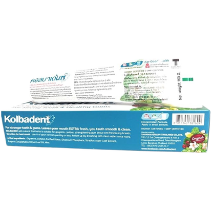 Kolbadent - Pure Herbal Extract Toothpaste 160g.