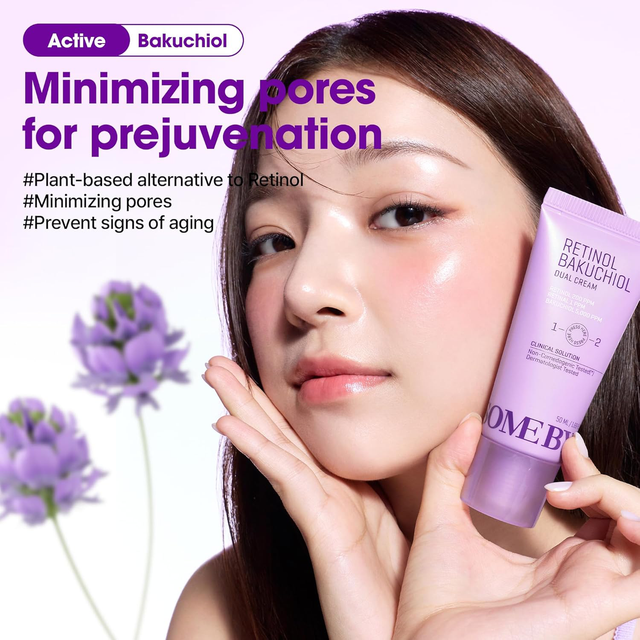 SOME BY MI - Bundle of 1x Retinol Intense Daily Mask (30 Sheets) + 1x Retinol Bakuchiol Dual Cream 50ml.
