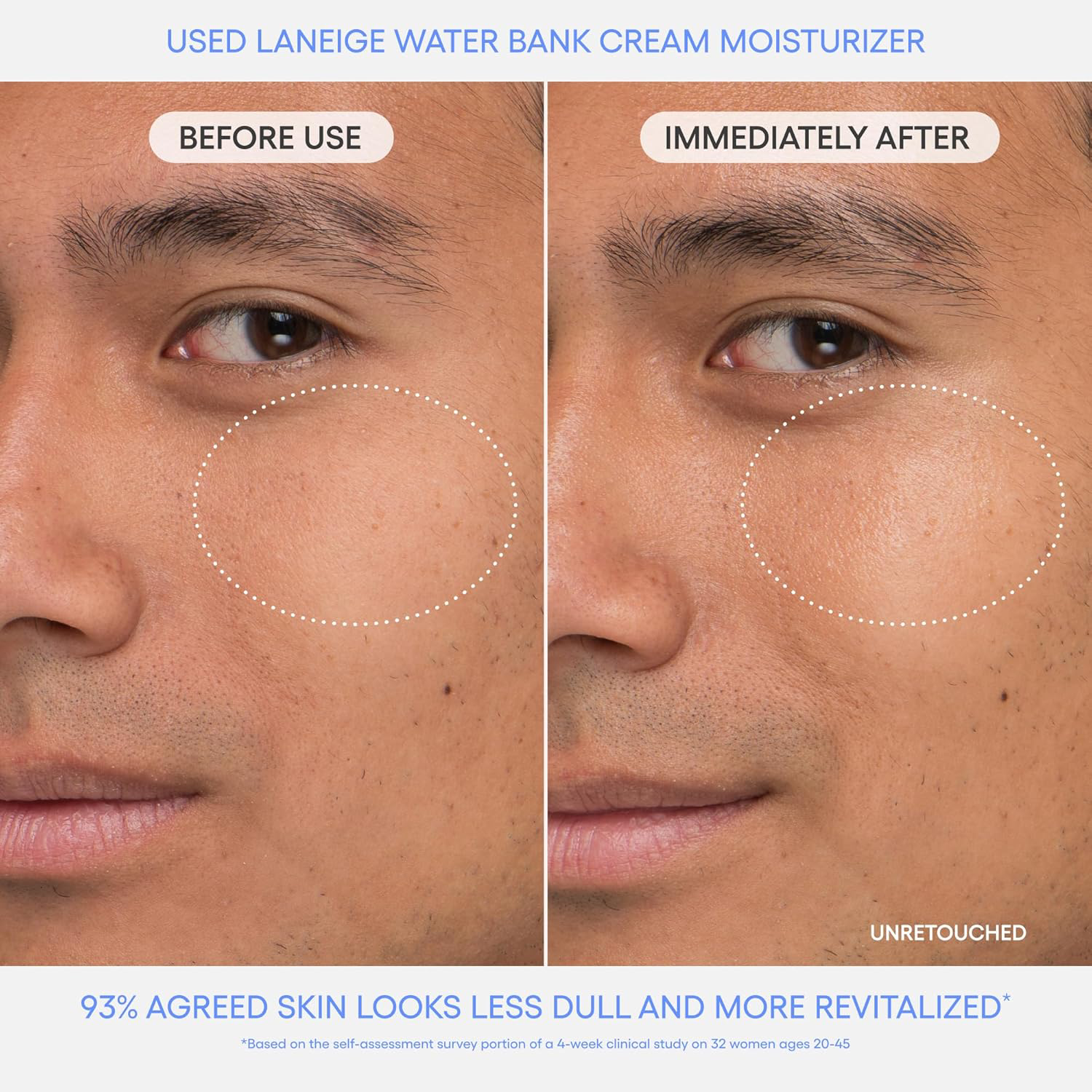Laneige - Water Bank Blue Hyaluronic Moisture Cream Refill 50ml.