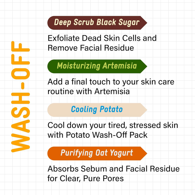 Bringgreen - Artemisia Moisturizing Wash Off Pack 8g. (Pack of 3)