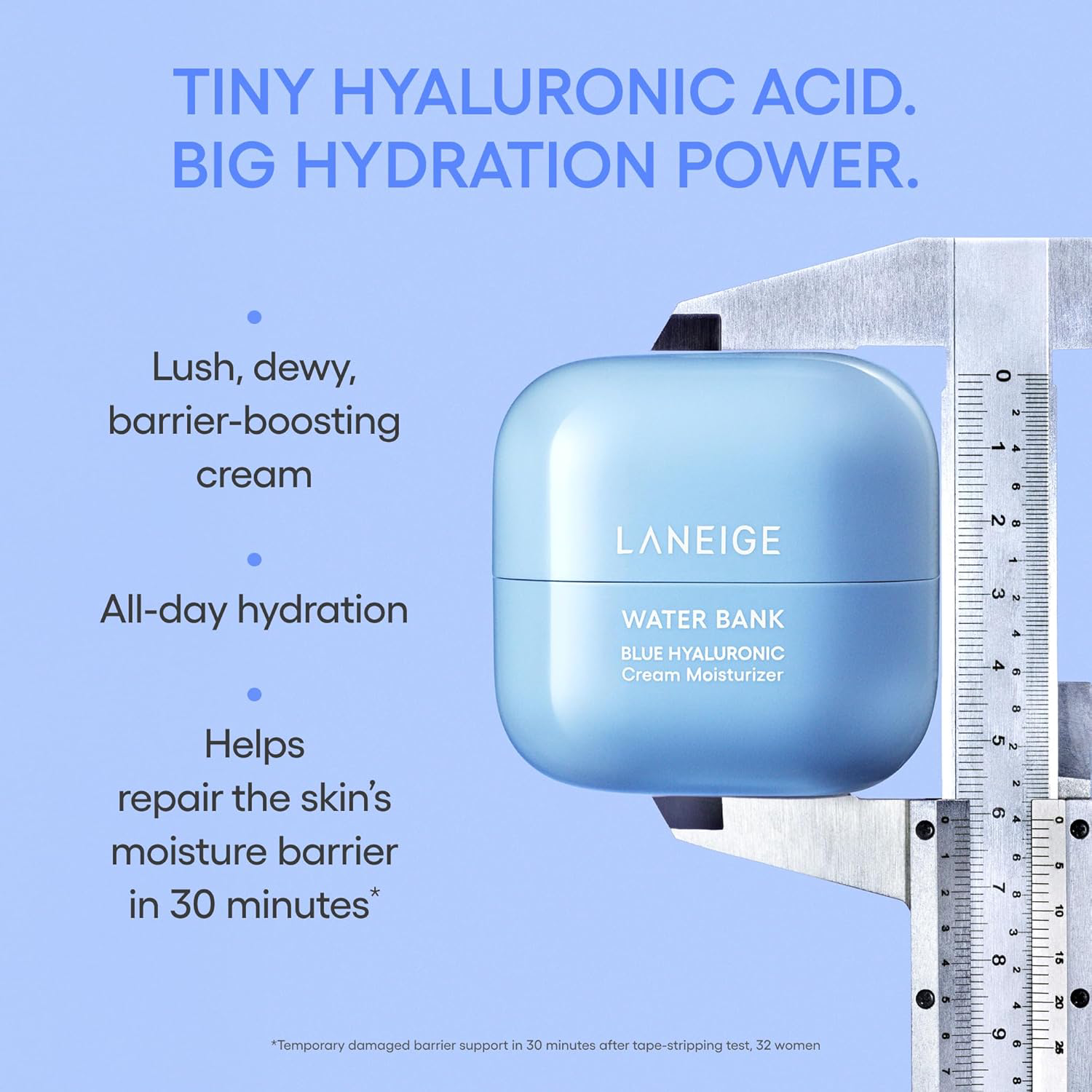 Laneige - Water Bank Blue Hyaluronic Moisture Cream Refill 50ml.