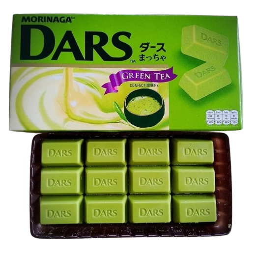 Morinaga - Dars - Green Tea 42g. (Pack of 6)