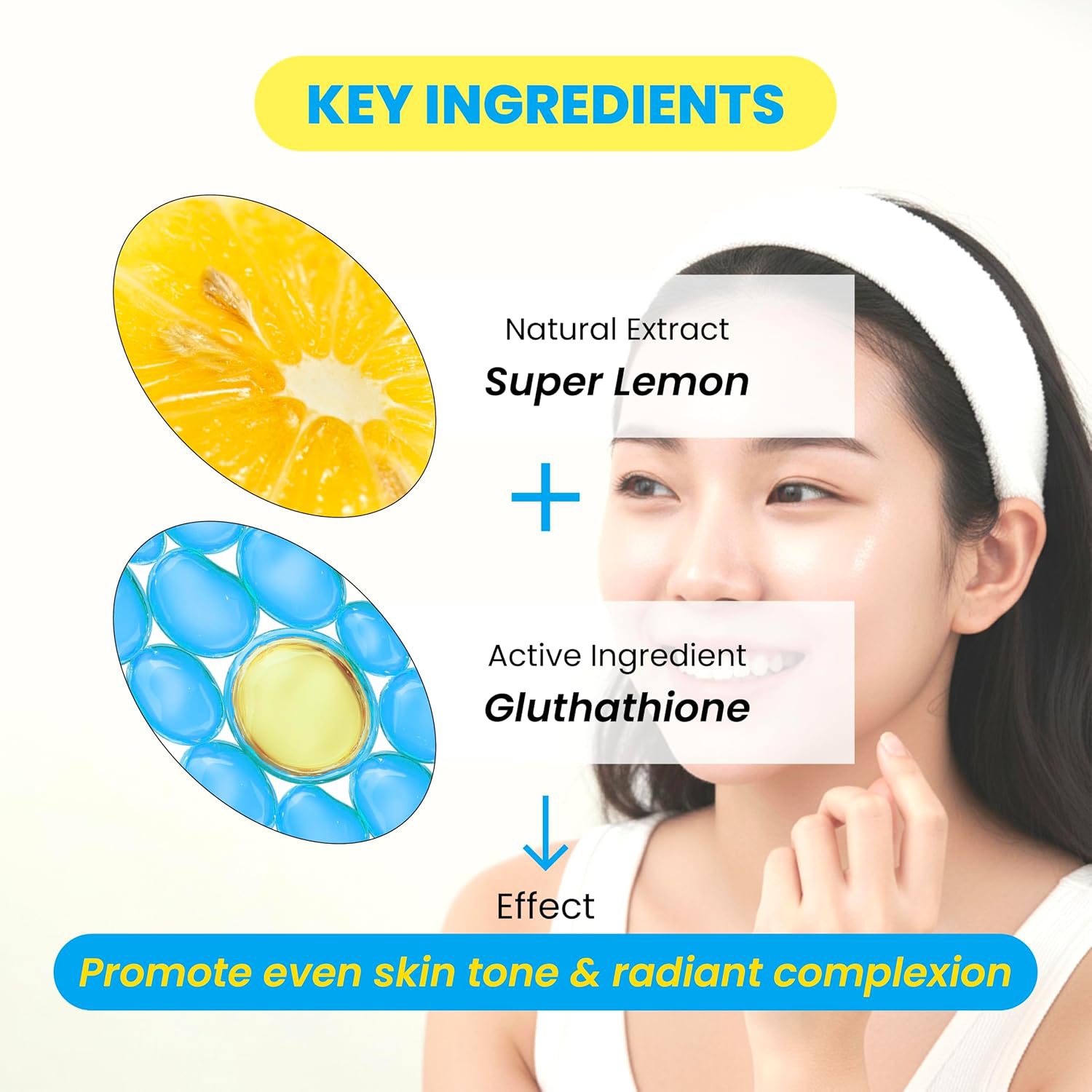 Bringgreen - Super Lemon Glutathione Fresh Mask 20g. (Pack of 3)
