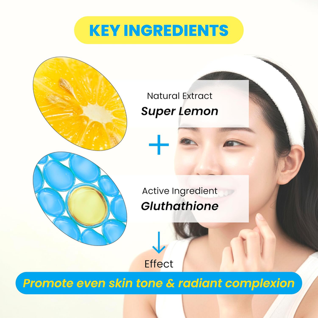 Bringgreen - Super Lemon Glutathione Fresh Mask 20g. (Pack of 3)