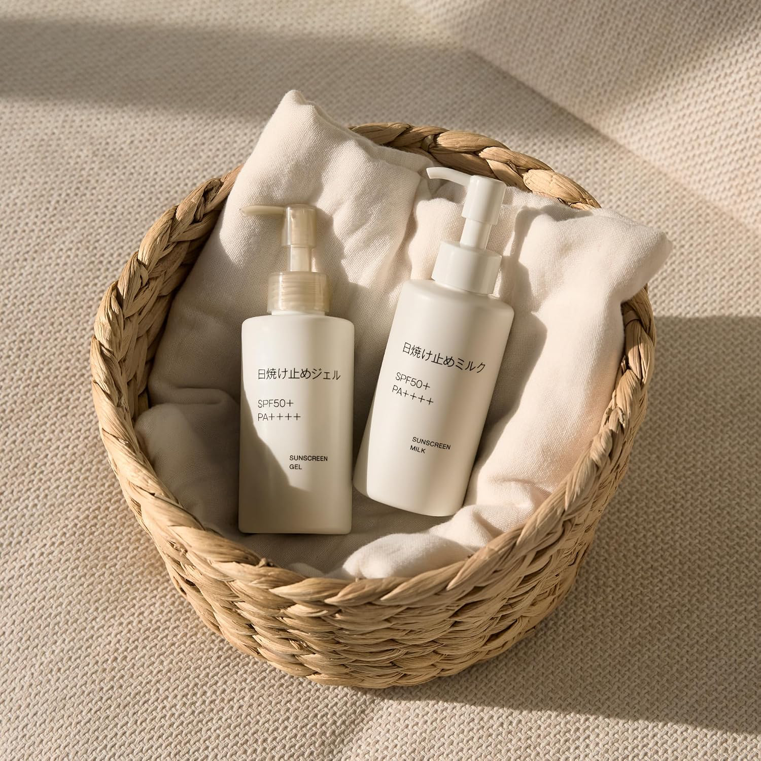 MUJI - Sunscreen Milk SPF50+ PA++++ 150ml.