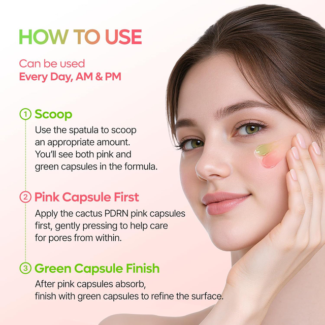 Dr.Melaxin - Cactox Pore Relief Dual Capsule Cactus Cream 65g.