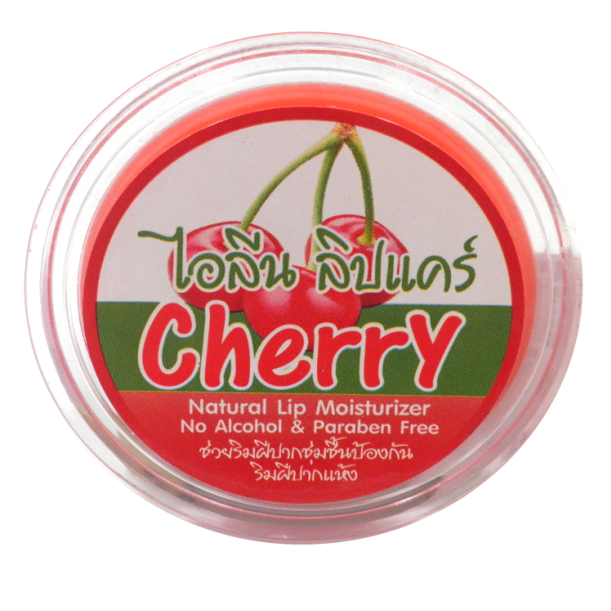 iLene - Mix of Natural Lip Care Balm Moisturisers 10g. (Mix of 8) - Peach, Blueberry, Coconut, Lychee, Aloe Vera, Strawberry, Orange, Cherry.