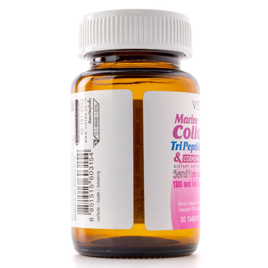 Vistra - Marine Collagen TriPeptide 1300 & Coenzyme Q10 (30 tablets)