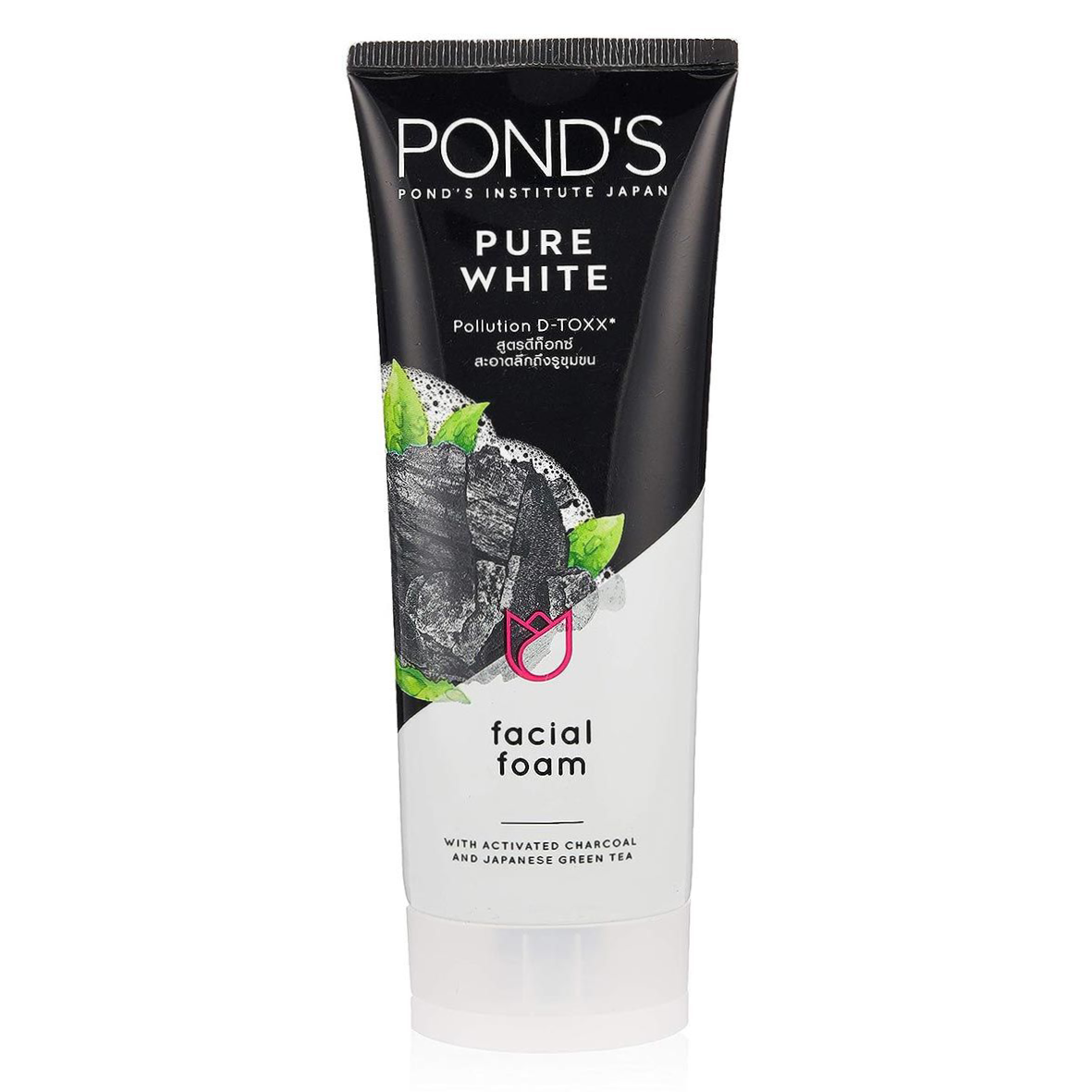 Pond's - Pure White Facial Foam Charcoal Black 100g.