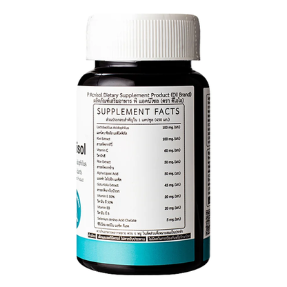 DII - No.4 P-Acnisol, Probiotic L. Acidophilus with Antioxidants (30 capsules)