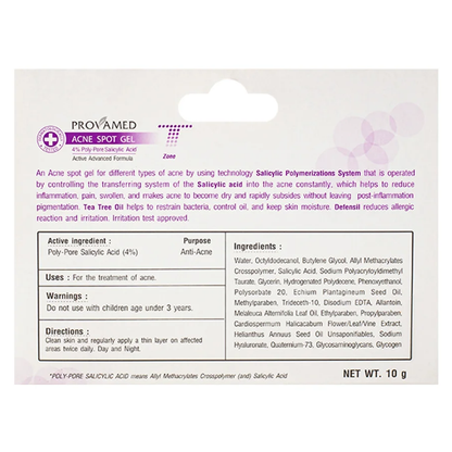 Provamed - Acne Spot Gel 10g.