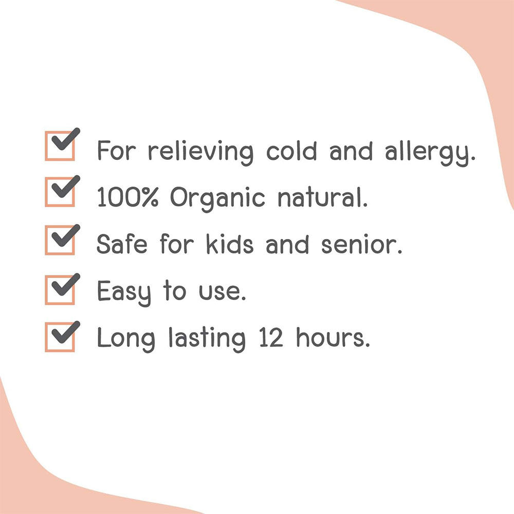 Happy Noz - Kids - Orange Formula (Pack of 3 x 6 patches)