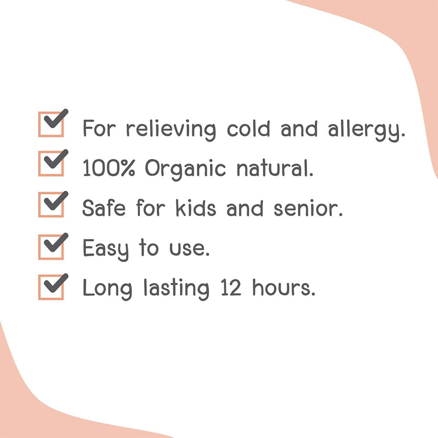Happy Noz - Kids - Orange Formula (Pack of 3 x 6 patches)