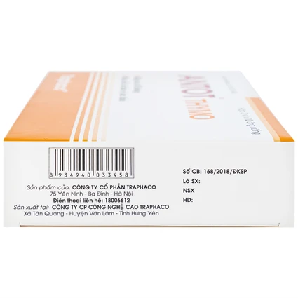 Traphaco - Antot Thymo - Liquid Tonic for Child Immunity Boost, Appetite Tăng Sức Đề Kháng & Kid's Growth (20 Oral Tubes)