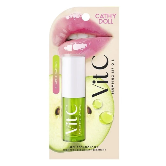 Cathy Doll - Vit C Plumping Lip Oil - Apple Darling 2.4g.